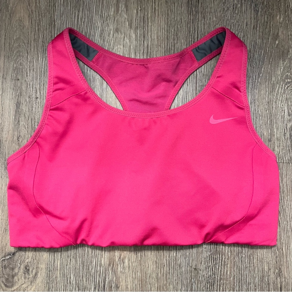 Nike Women's hot Pink Sports Bra